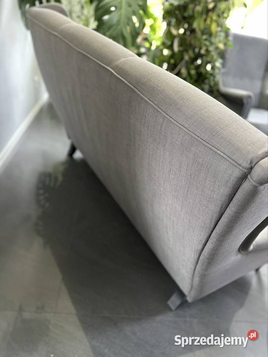 Sofa IKEA STRANDMON 3osobowa ciemnoszara w łódzkie Poddębice