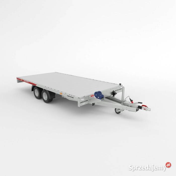Przyczepka Tema CARPLATFORM41202 ALU hamowana Bartoszyce