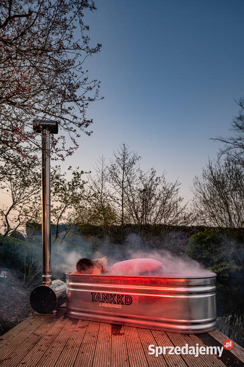 Balia stalowa ogrodowa 210 owalna konstrukcja Zator