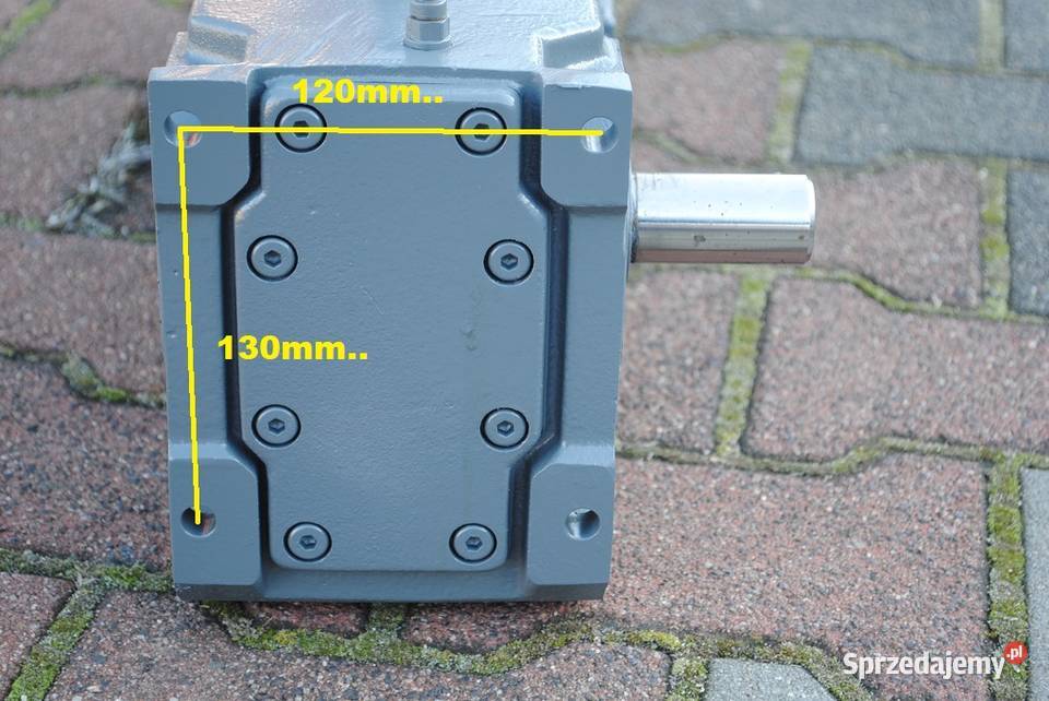 Motoreduktor kątowy 22kw 92obrmin Hamulec NORD Kargowa