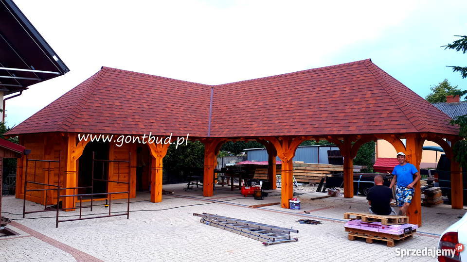 gontbud Altanka drewniana gont drewnianywiata Rzeszów sprzedam
