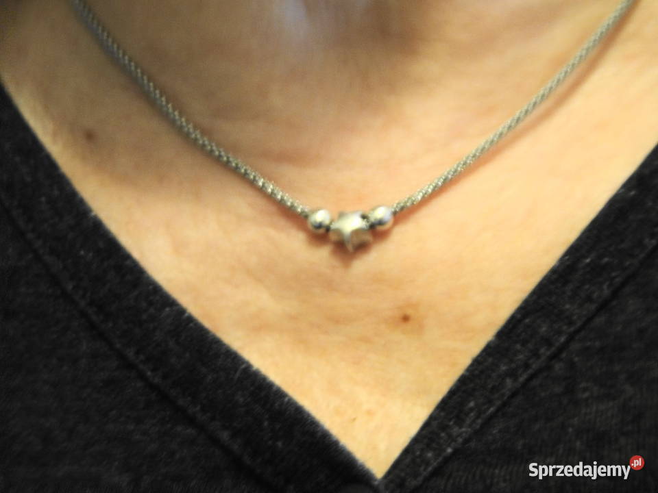Nietuzinkowy naszyjnik srebro 925