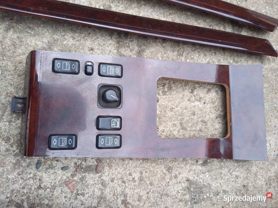 Deska rozdzielcza mercedes 124 drewno tapicerka łódzkie Łódź