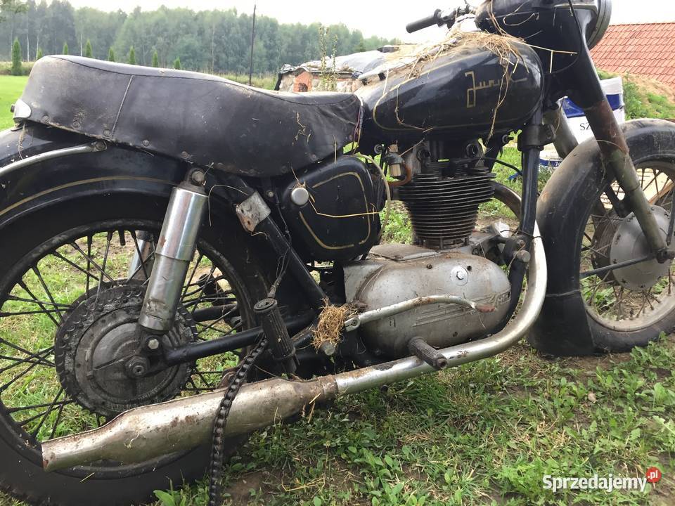 Motocykl Junak M10 oryginał z koszem warmińsko-mazurskie Giżycko