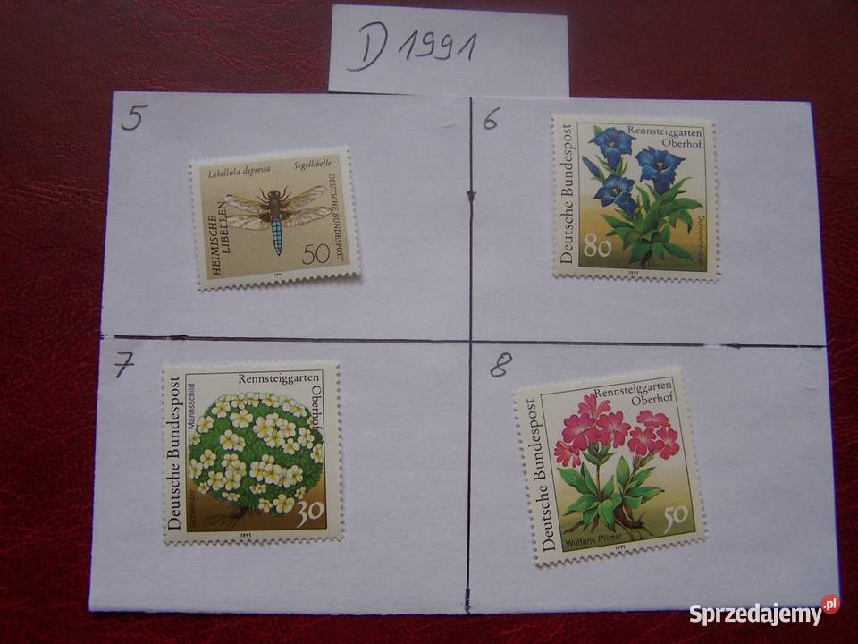 Niemcy 1991 MNH Znaczki z roczników WYBIERAJ Tychy