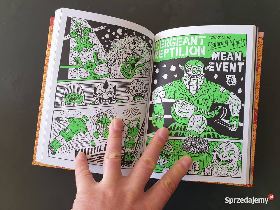 Vreckless Vrestlers Łukasz Kowalczuk komiks pomorskie sprzedam