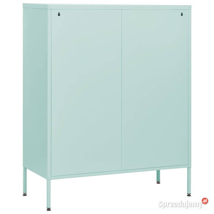 Szafka z szufladami miętowa 80x35x1015 stalowa mazowieckie Warszawa