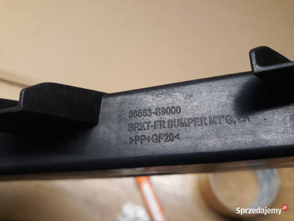 HYUNDAI I10 ŚLIZG ZDERZAKA LEWY PRZÓD 86553B9000 osobowe wielkopolskie Międzychód