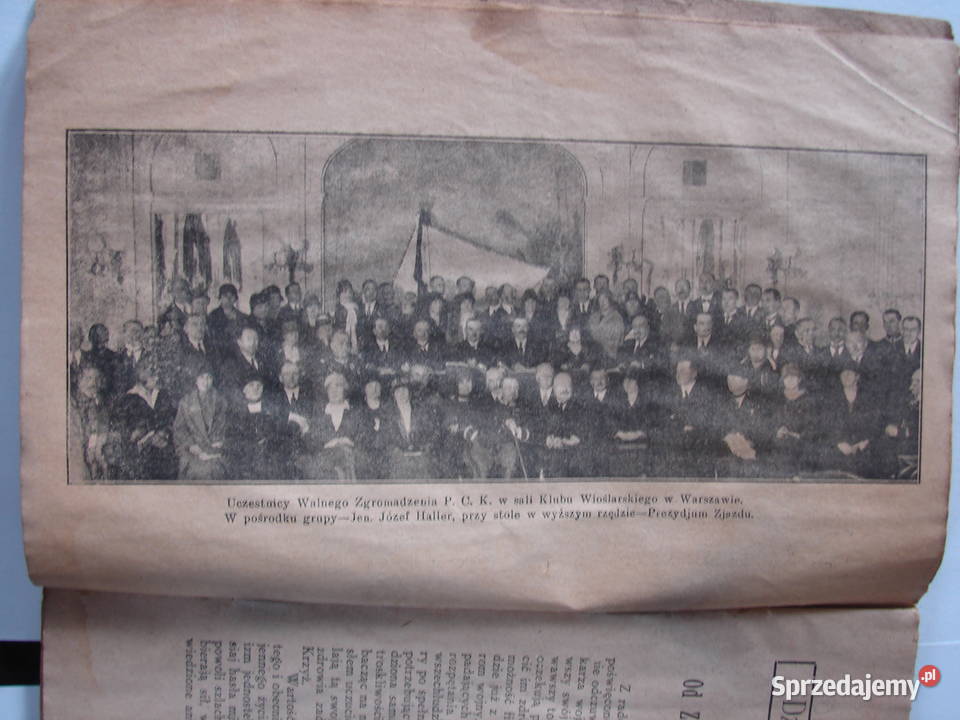 Czerwony Krzyż 1 1 czerwiec 1925 r stara książka Warszawa