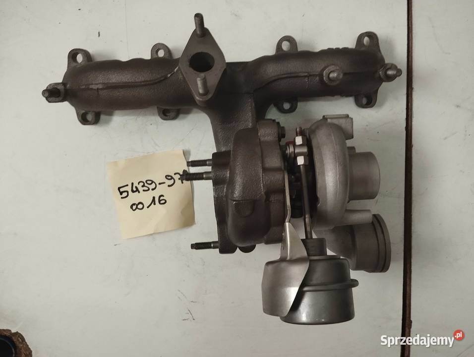 Regenerowana Turbosprężarka 5439 970 0016 Seat Chojnów