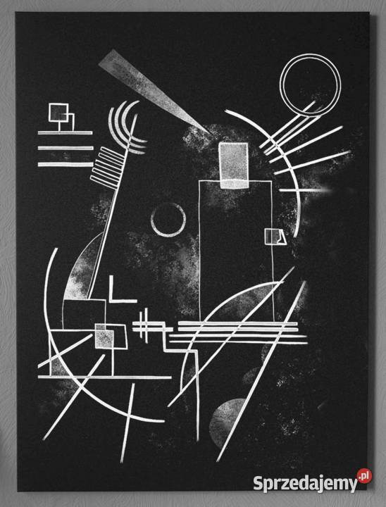 Wassily Kandinsky obraz ręcznie grawerowany świętokrzyskie Sandomierz