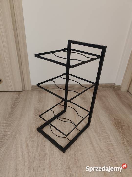 Organizer na garnki patelnie butelki czarny Rzeszów