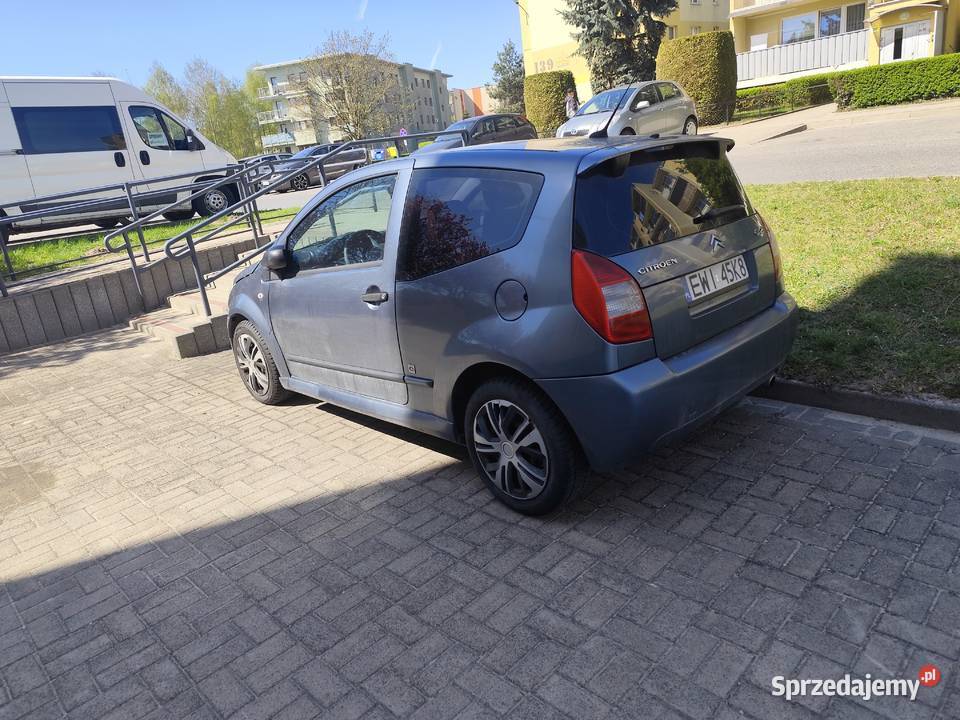 Citroen C2 wersja S tanio 2007 14 HDi niskie Zgierz