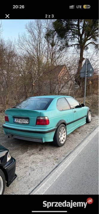 Bmw e36 Compact 25 bez silnika 2500cm3 Krasnystaw