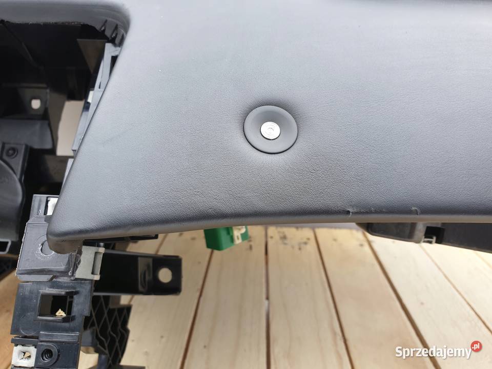 Jaguar XJ X351 DESKA ROZDZIELCZA KONSOLA SKÓRA Rudka