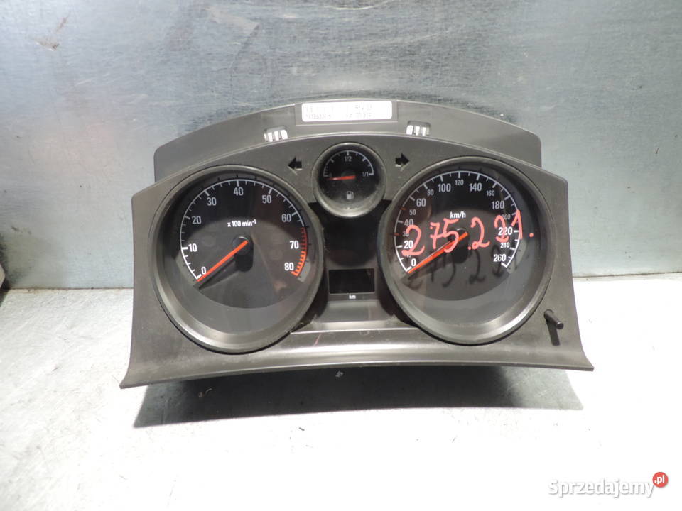 LICZNIK ZEGAR 13186327HJ OPEL ASTRA III H 16 B Nowy Sącz