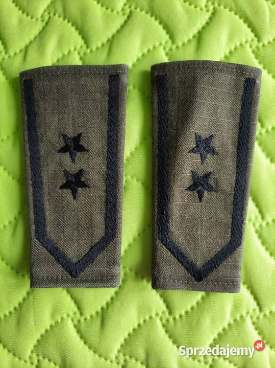 Pagony służbowe Straży Granicznej chorąży