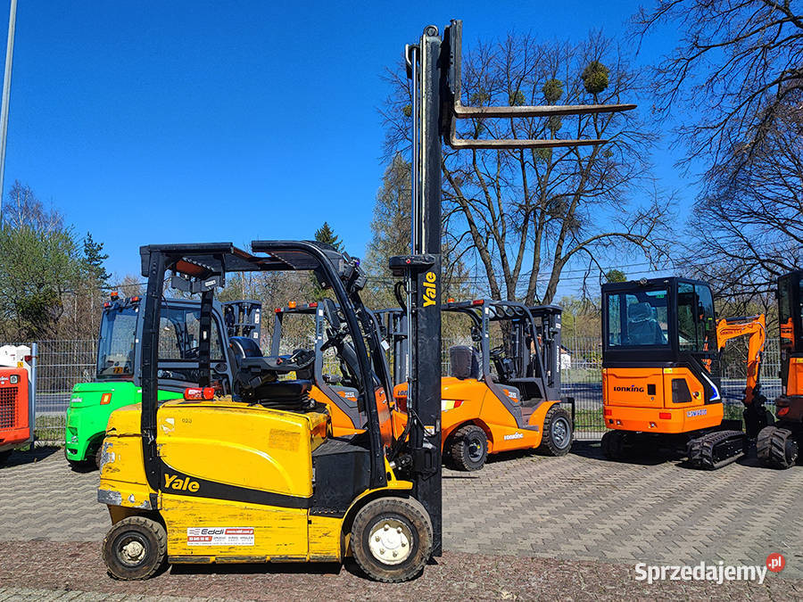 Wózek widłowy elektryczny Yale ERP35VL 35 t hilo elektryczny Kęty