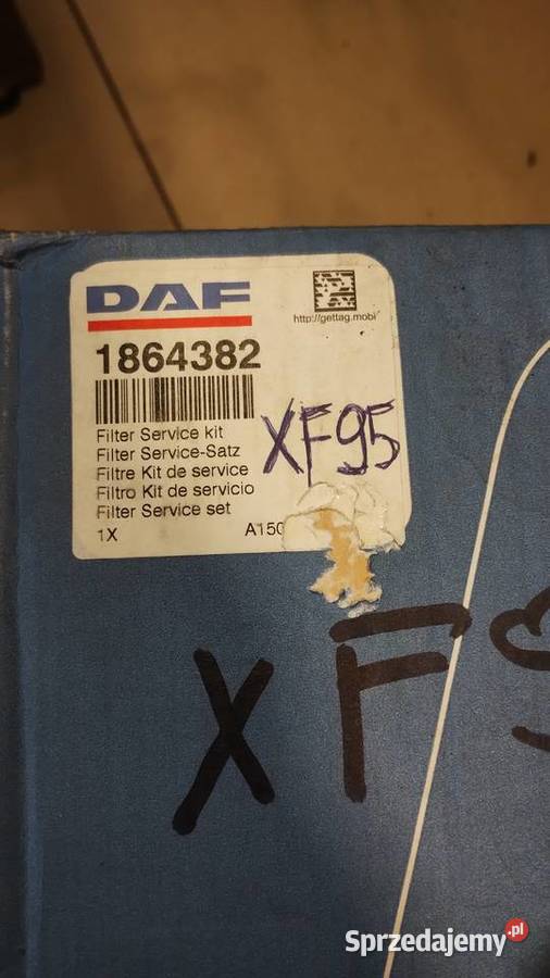 KPL Filtrów DAF 95XF 1864382 Łazy sprzedam
