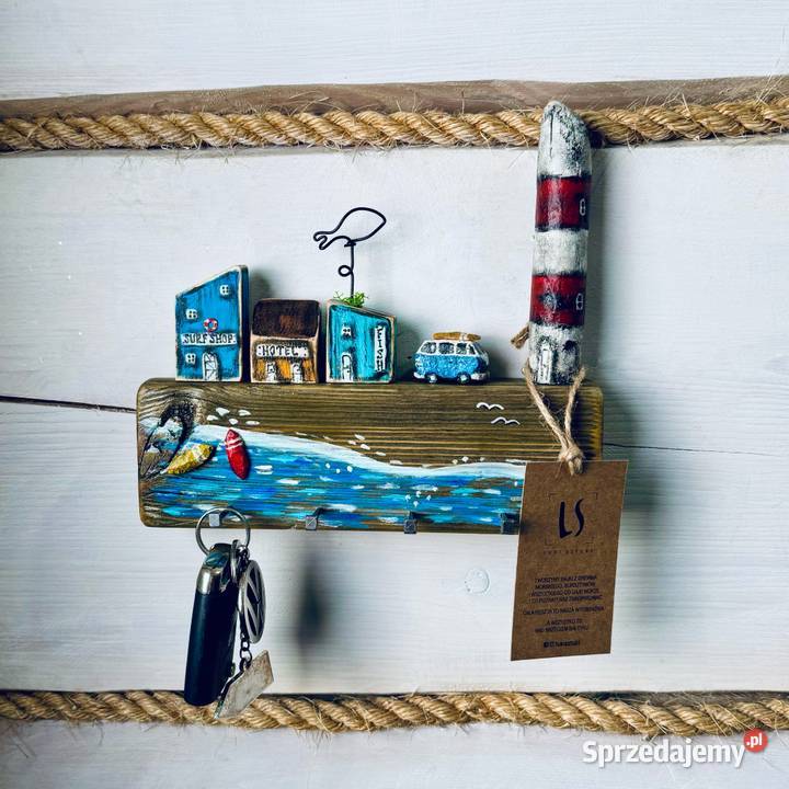 Driftwood Morskie miasteczko na belce z MOLO mazowieckie Warszawa sprzedam
