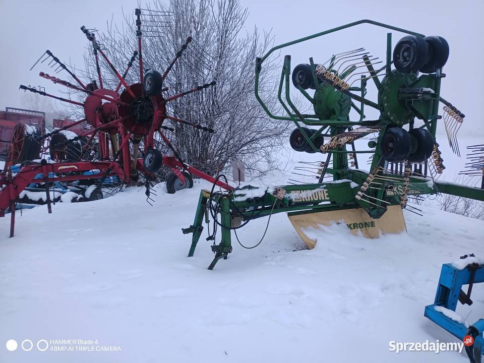 Zgrabiarka przewracarka claas krone vicon Rolnictwo warmińsko-mazurskie