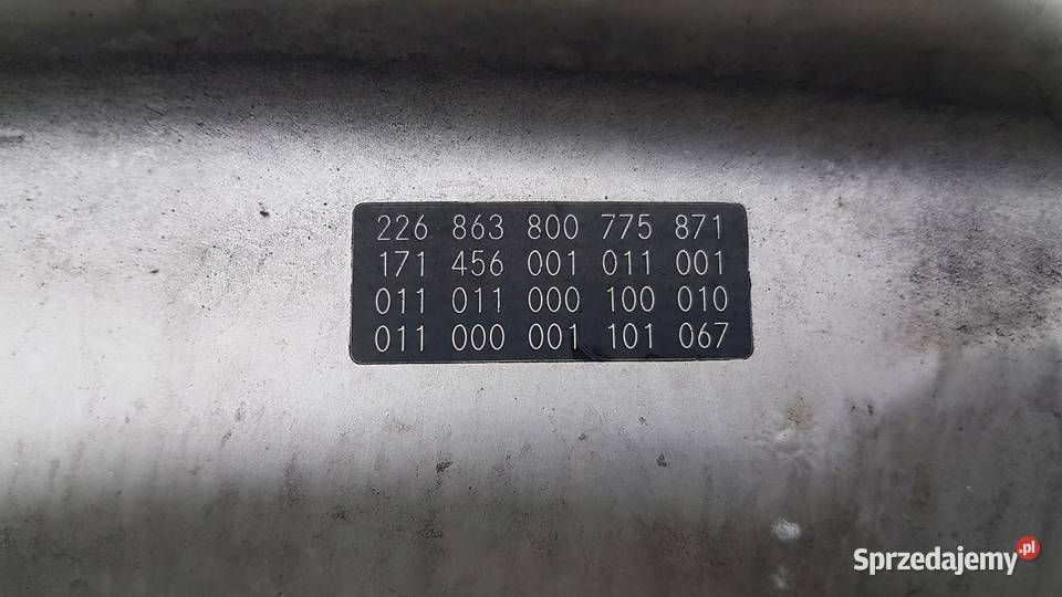 MASKA MERCEDES SLK R171 LAK 775 osobowe Maski Międzychód