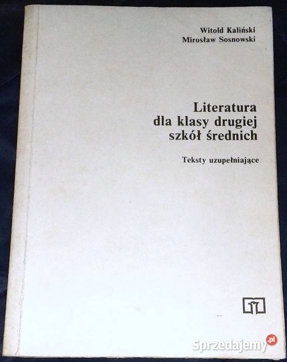 Literatura kll 2 szkół średnich Testy Pozostałe Chełm