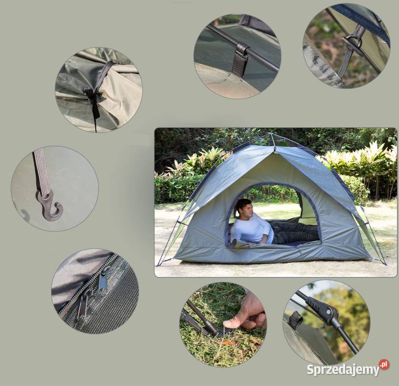 NAMIOT KEMPINGOWY NATYCHMIASTOWY 23 OSOBOWY podkarpackie Krzemienica