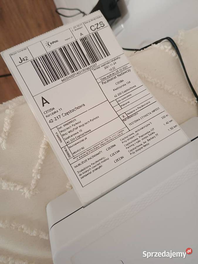 Drukarka termiczna do etykiet Janów Lubelski