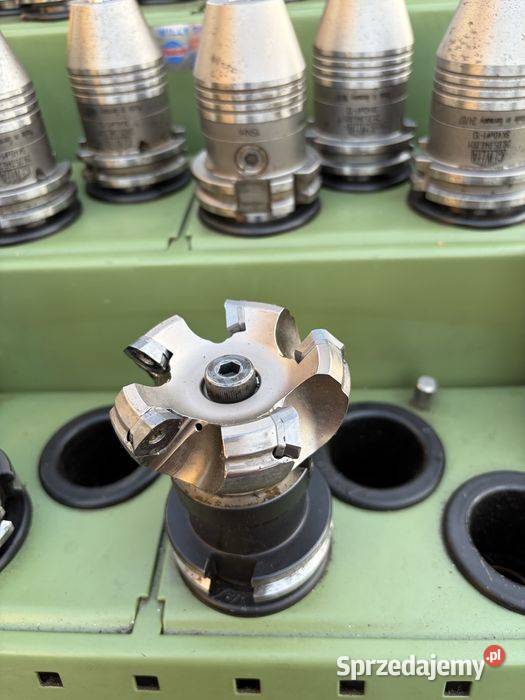 Frez czołowy 75 mm z płytkami na oprawce SK40 Tuliszków sprzedam