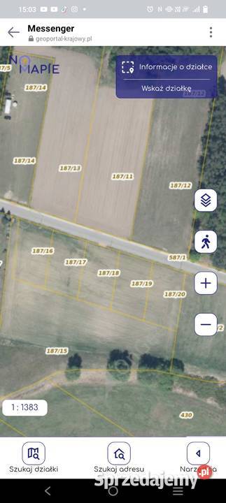 Piękne działki budowlane 914m2 z widokiem na