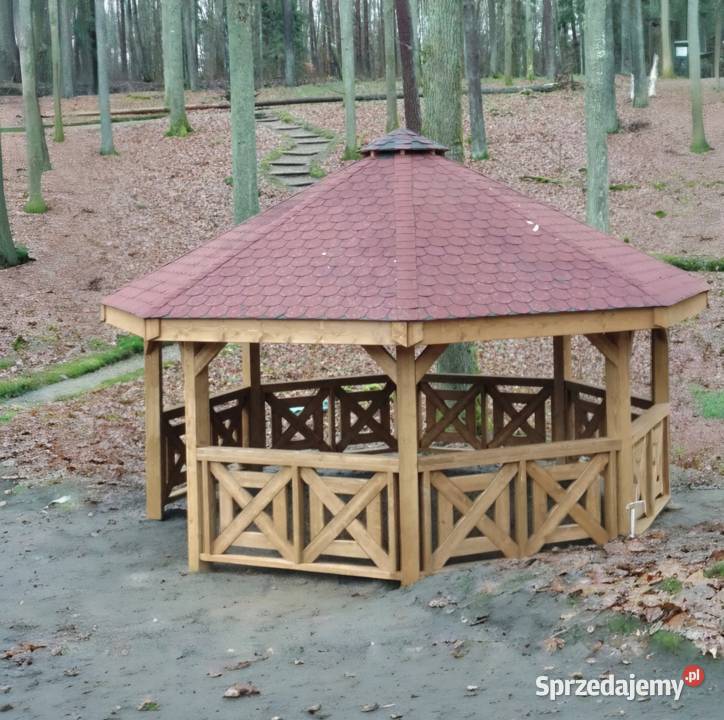 Altana Ogrodowa Drewniana 5m Altanka Drewniana wielkopolskie Poznań