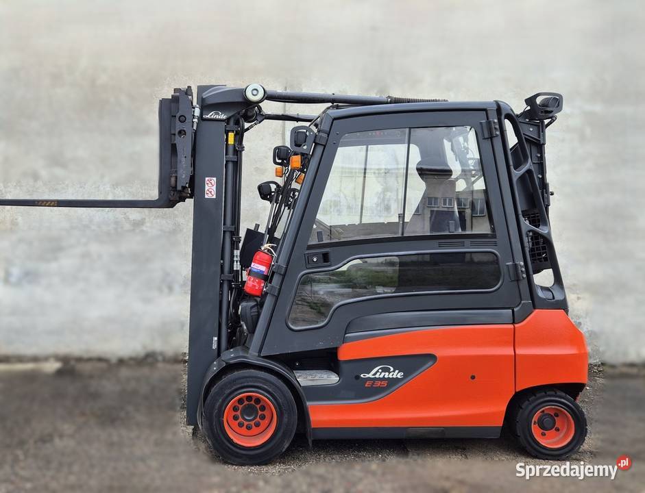 Linde E35L wózek widłowy elektryczny 2019r Rybnik
