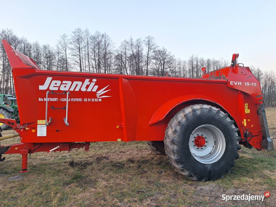 Rozrzutnik obornika wannowy wałki pionowe Stan Łomża