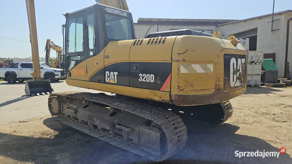 Koparka Caterpillar 320DL long reach 165m pełny VAT Sochaczew sprzedam