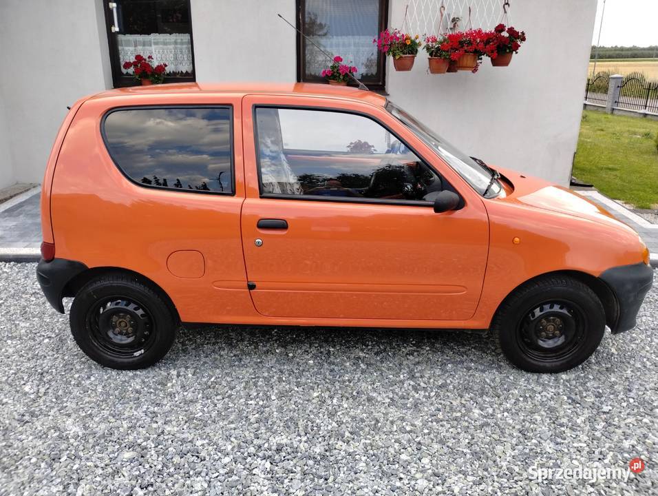 Fiat Seicento 09 Czarne tablice Bezwypadkowy Krzepice