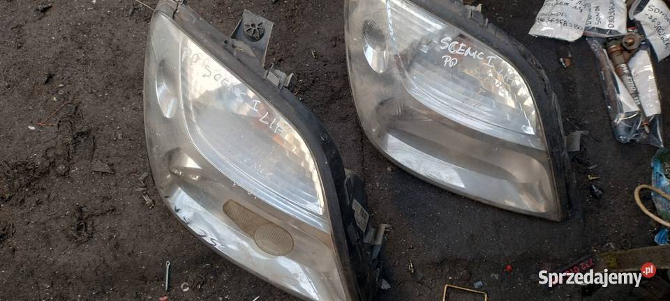 RENAULT SCENIC I LIFT lampa prawa przód Lampy przednie Kielce