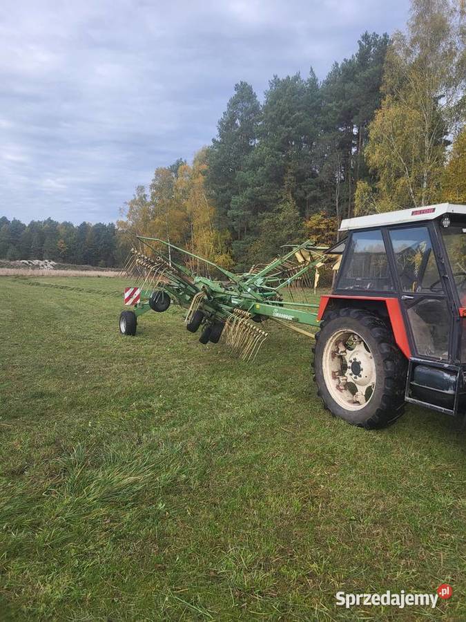 Zgrabiarka dwukaruzelowa krone swadro1201A Zgrabiarki i przetrząsacze Rudka
