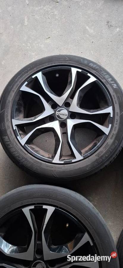 Alufelgi Spath SP29 17 5x108 Ford Peugeot Czarne Błoto