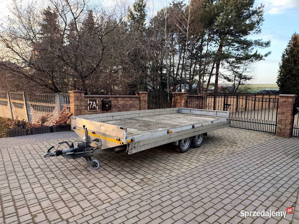 Przyczepa Dwuosiowa DMC 2000450x200Burty Wodzisław
