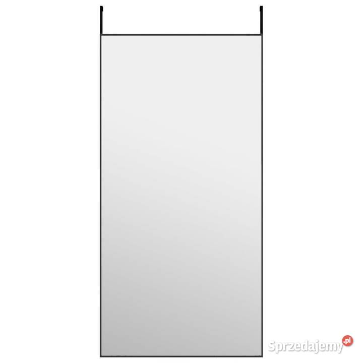 Lustro na drzwi czarne 50x100 szkło i aluminium Warszawa sprzedam