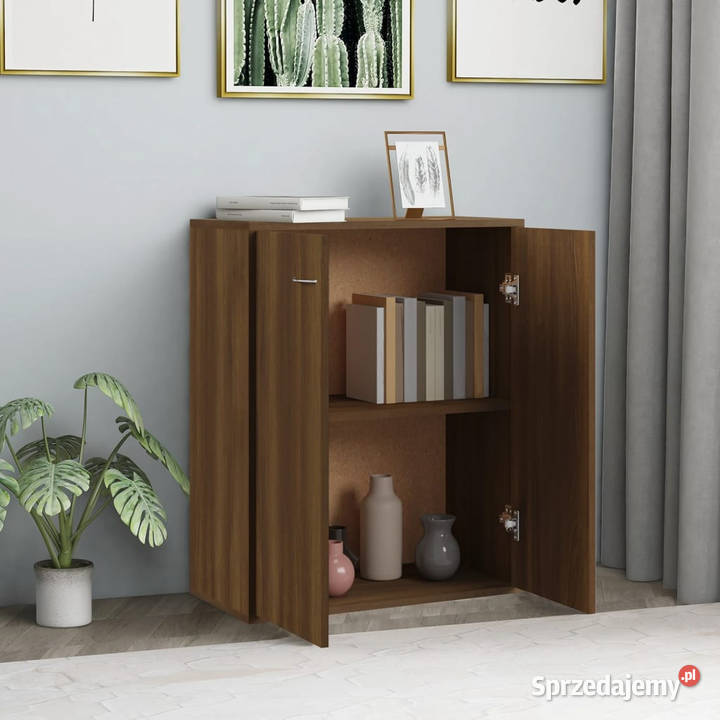 Szafka brązowy dąb 60x30x75 materiał Warszawa