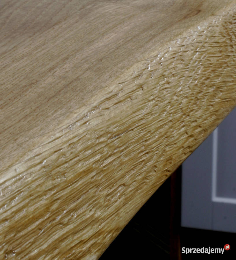 Stół dębowy na metalowych nogach styl loft Dom i Ogród Gdańsk