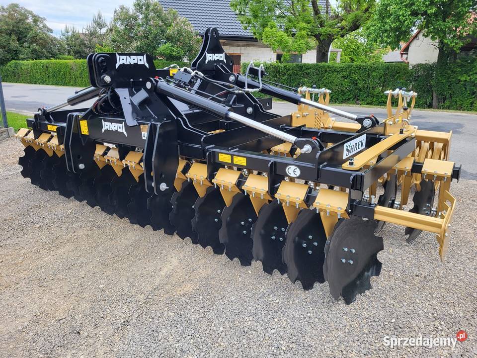 brona talerzowa hydrauliczna JANPOL 456m 560 Świdnica