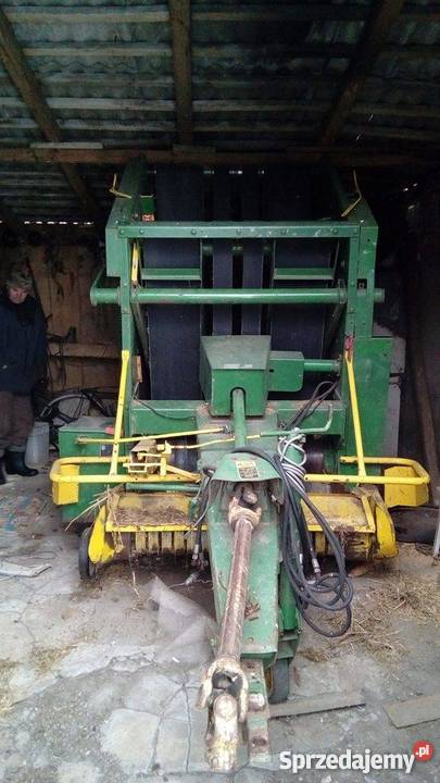 prasa john deere 410 orginal zamiana na plug 4 John Deere Przystajń