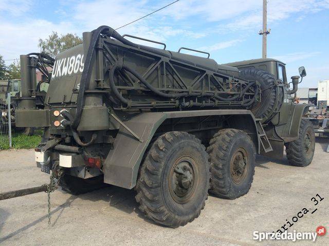 URAL 375 z zabudową 87r z Wojska 16000 netto TDM pełny VAT mazowieckie Kopana