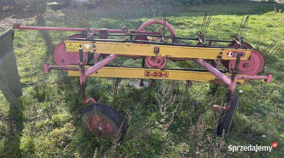 Przetrząsarko zgrabiarka taśmowa świętokrzyskie sprzedam