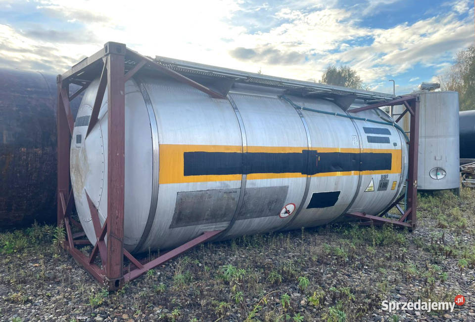 Zbiornik nierdzewny 25 000 l tank kontener z Oświęcim sprzedam