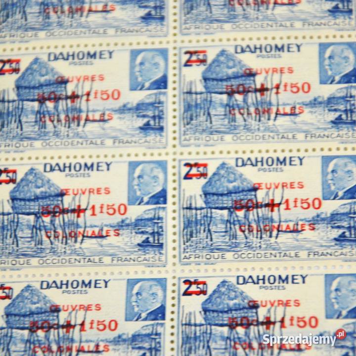 Dahomey Kolonie francuskie reżimu Vichy Marshal Bronisze sprzedam