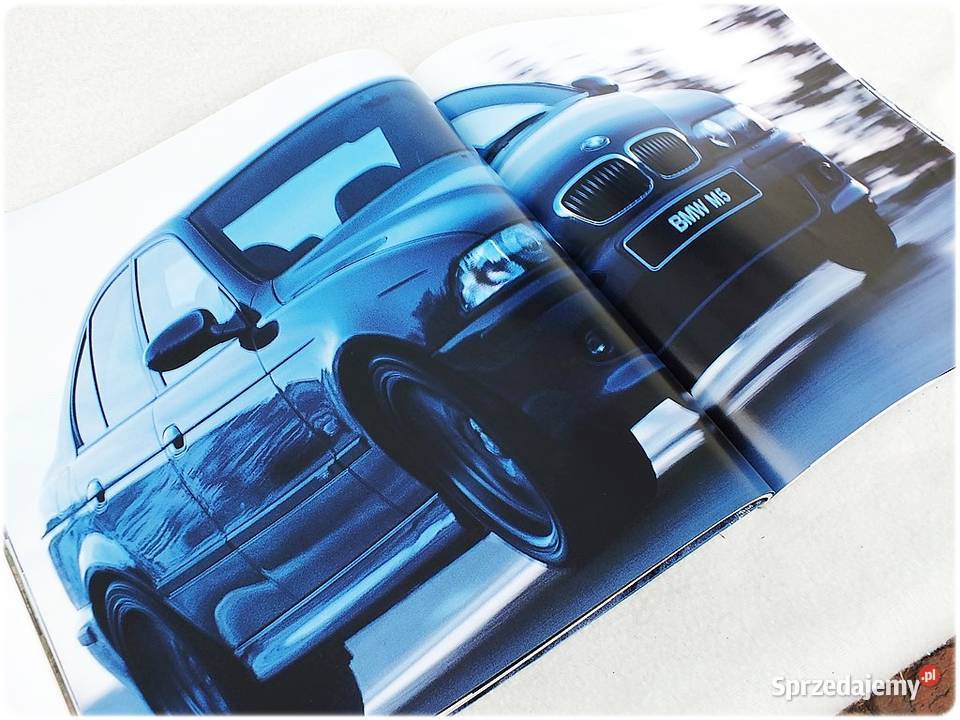 BMW M5 Limousine E39 Książka Album Prospekt z